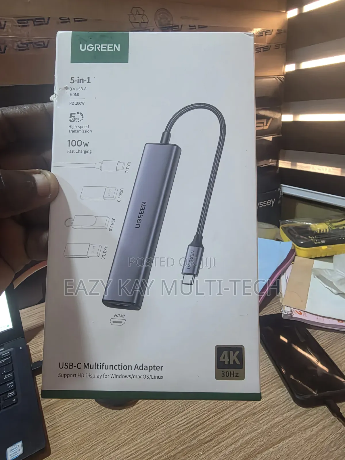 UGREEN USB C Hub 5 in 1 Multiport USB Adapter HDMI