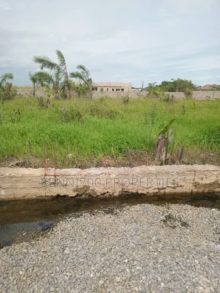Mash Land in Okun Ajah Near the Beach Coastal Road