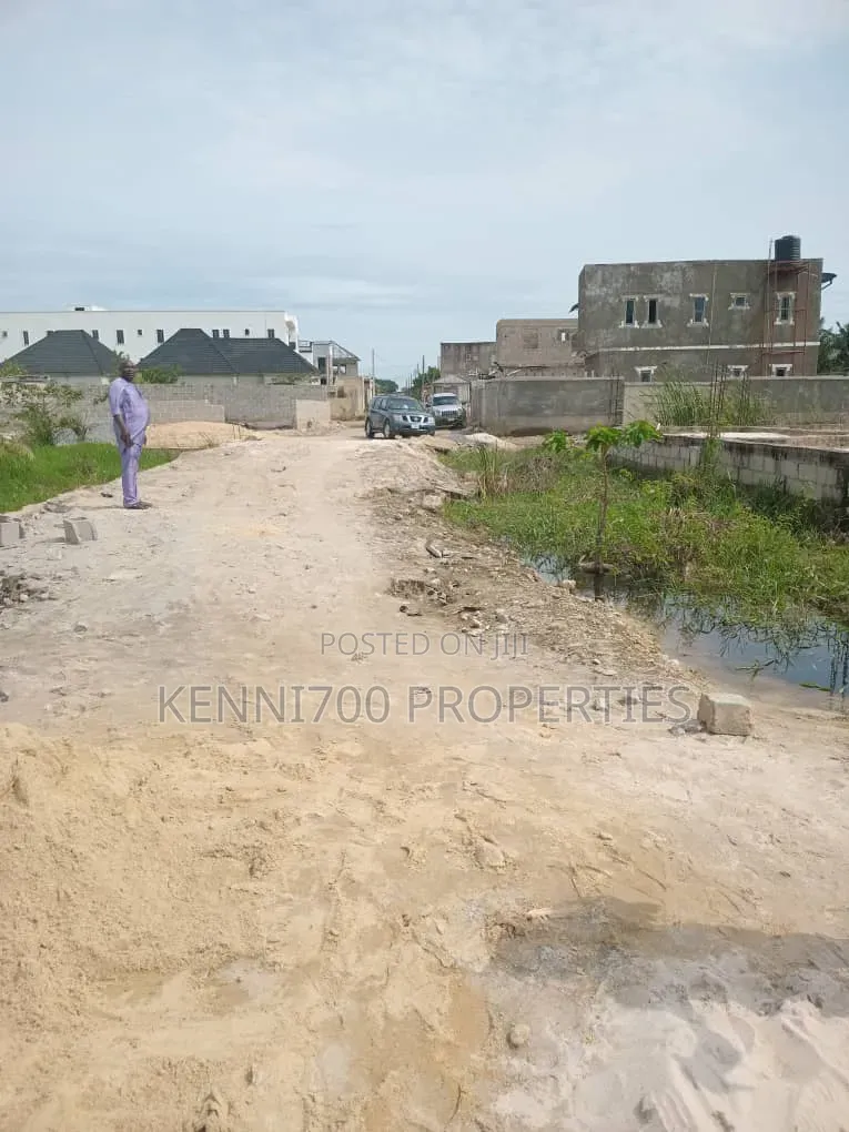 Mash Land in Okun Ajah Near the Beach Coastal Road