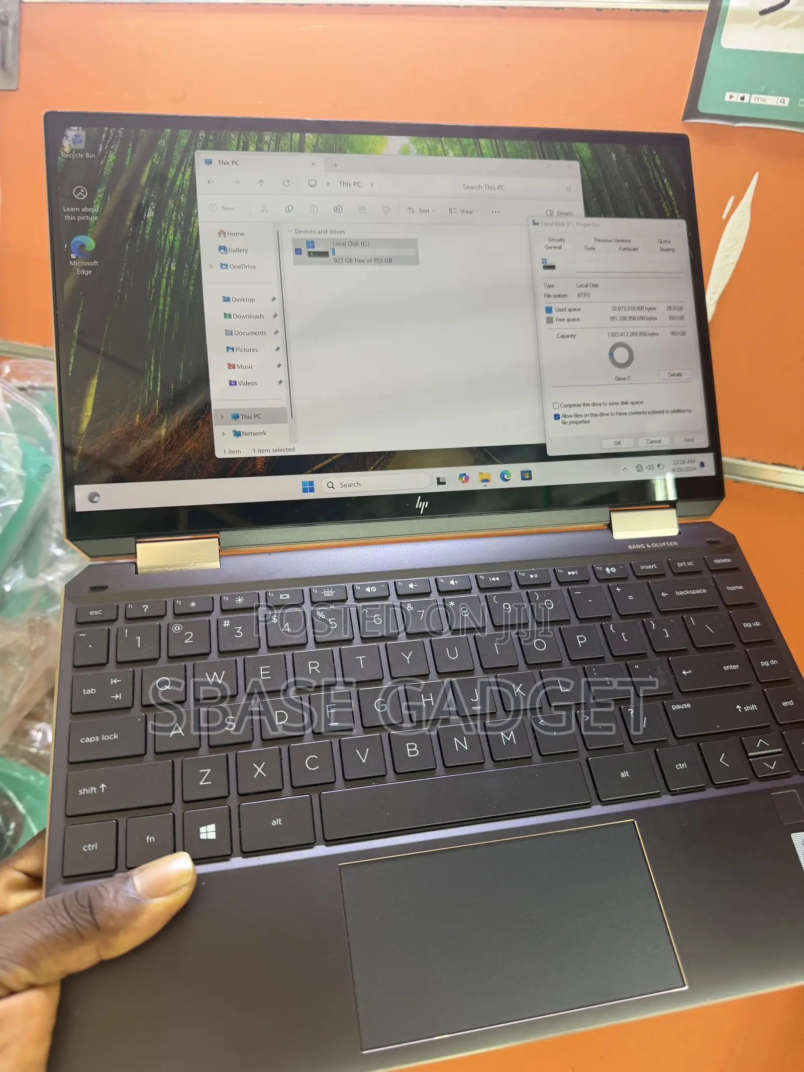 Laptop HP Spectre 16GB Intel Core i7 SSD 1T