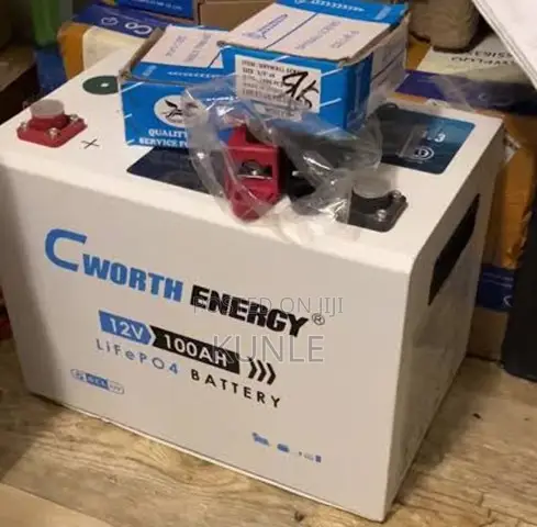 Cworth Energy 12v 100ah Lifepo4 Lithium Battery