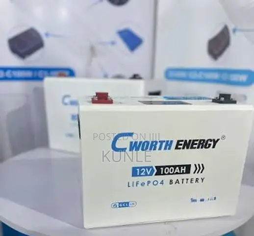 Cworth Energy 12v 100ah Lifepo4 Lithium Battery