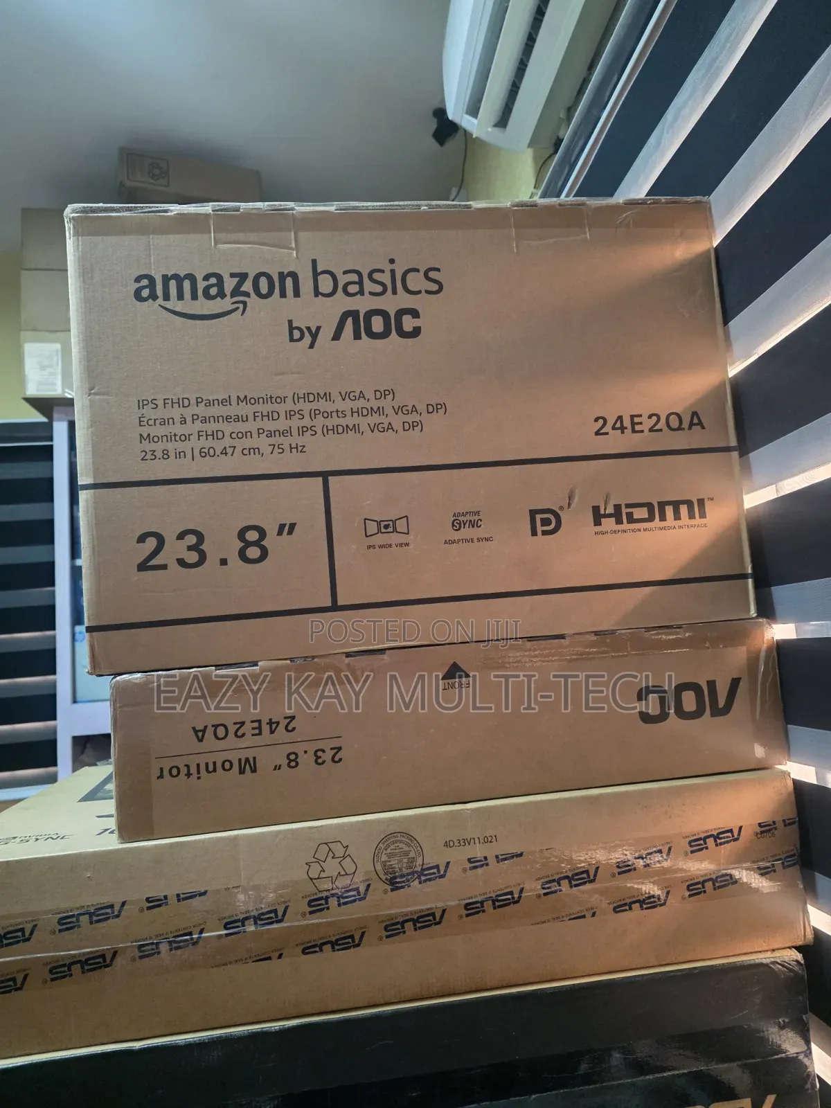 Amazon Basics 24-Inch Full HD IPS Monitor by AOC