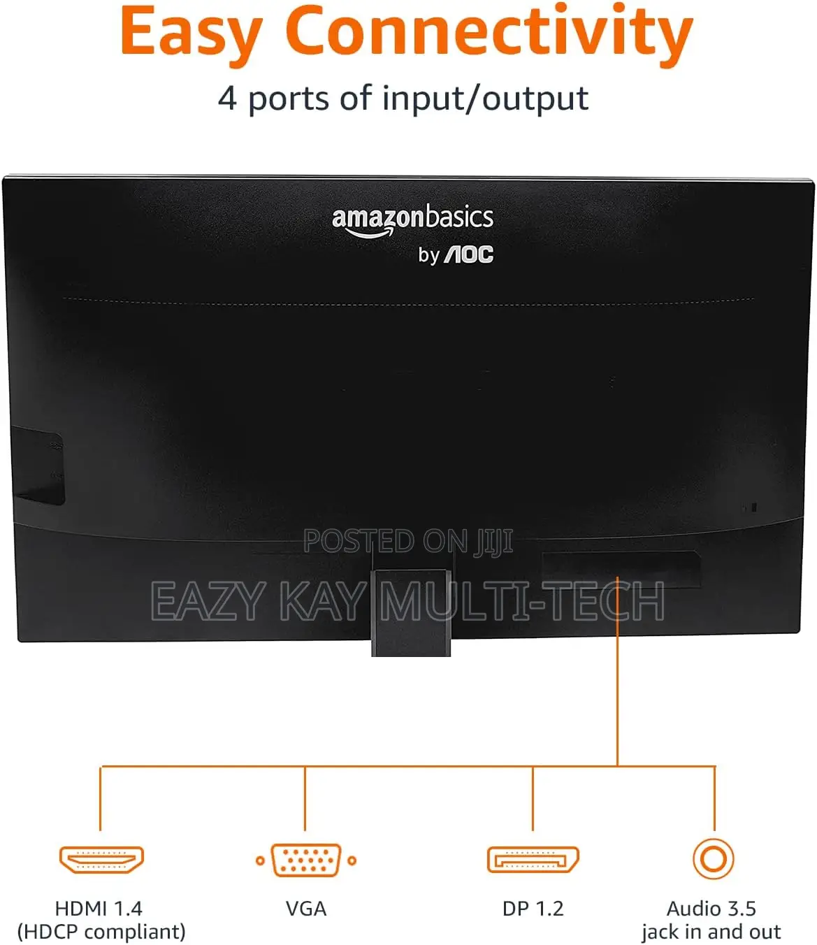 Amazon Basics 24-Inch Full HD IPS Monitor by AOC
