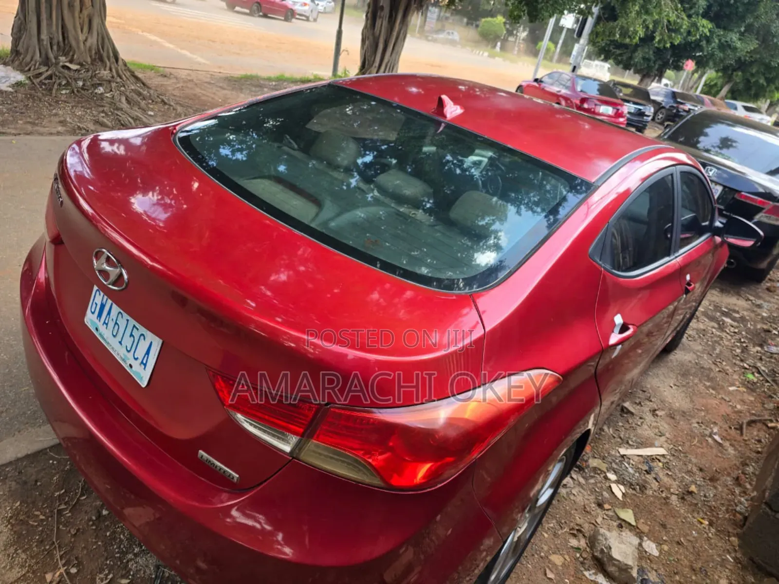 Hyundai Elantra 2013 Red