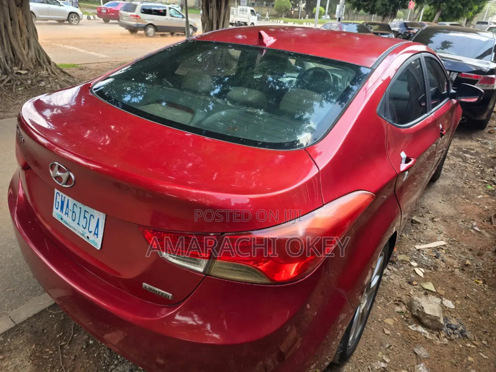 Hyundai Elantra 2013 Red