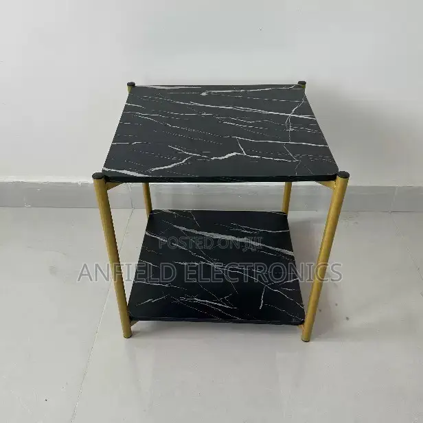 Square Black White Coffee Table