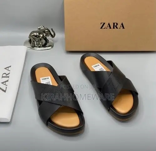 Pure Leather Zara Slippers