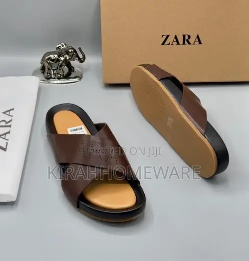 Pure Leather Zara Slippers