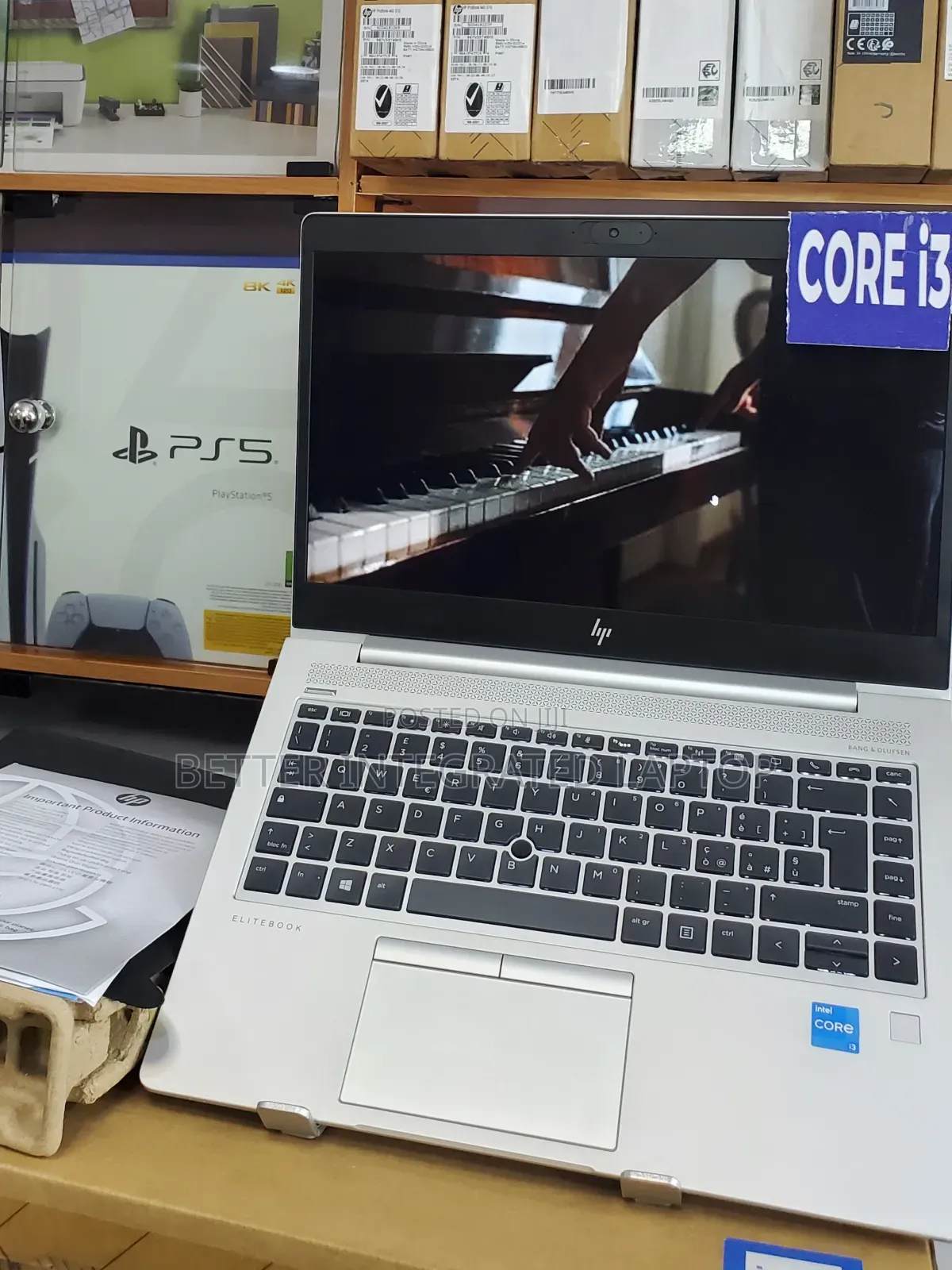New Laptop HP EliteBook 8440w 8GB Intel Core i3 SSD 256GB
