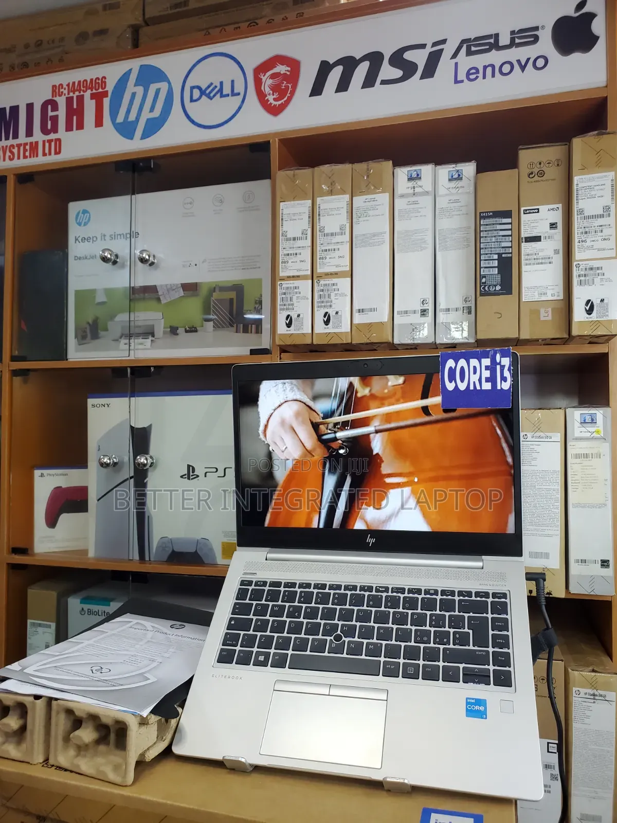 New Laptop HP EliteBook 8440w 12GB Intel Core i3 SSD 256GB