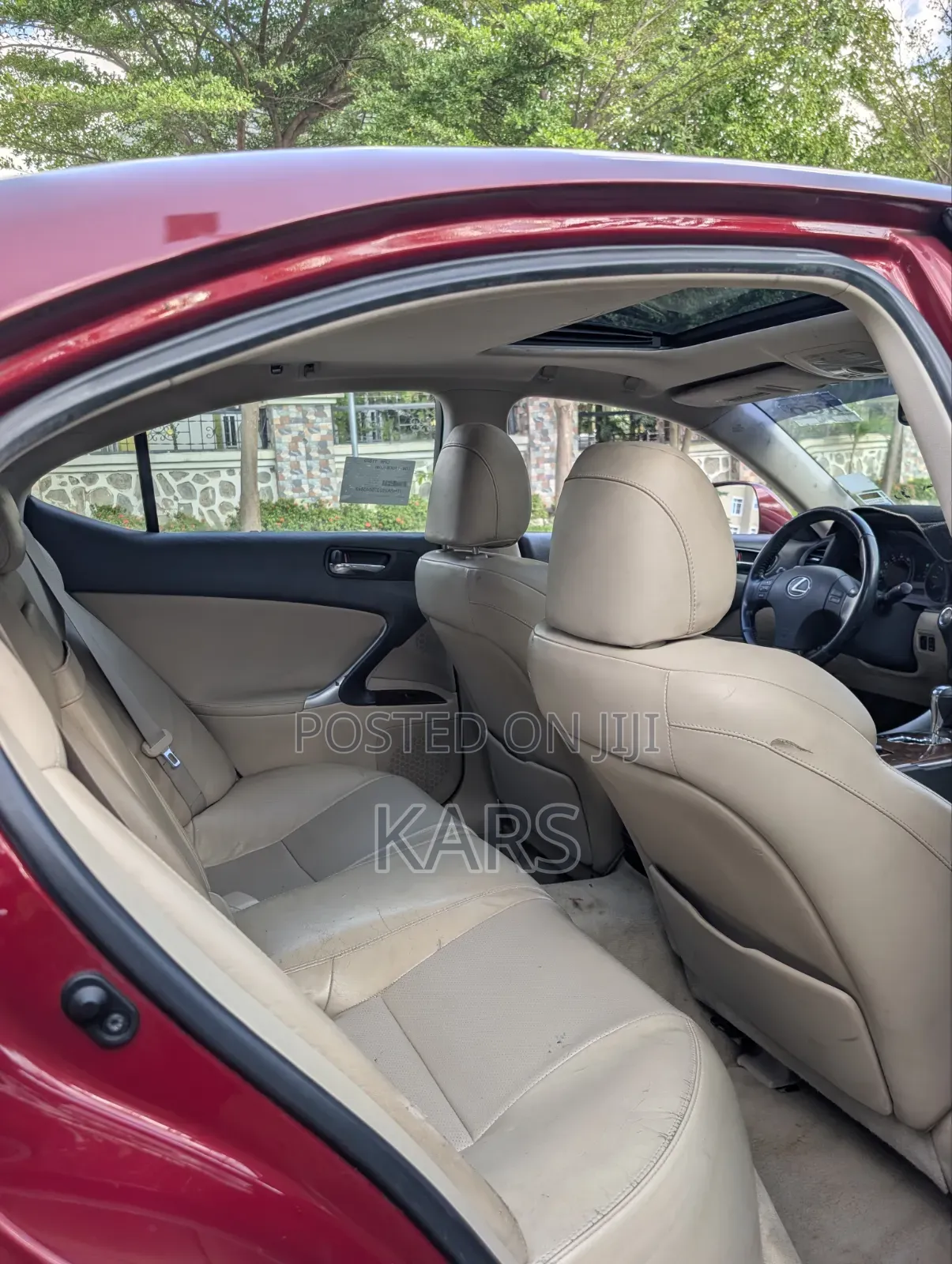 Lexus IS 2007 Red