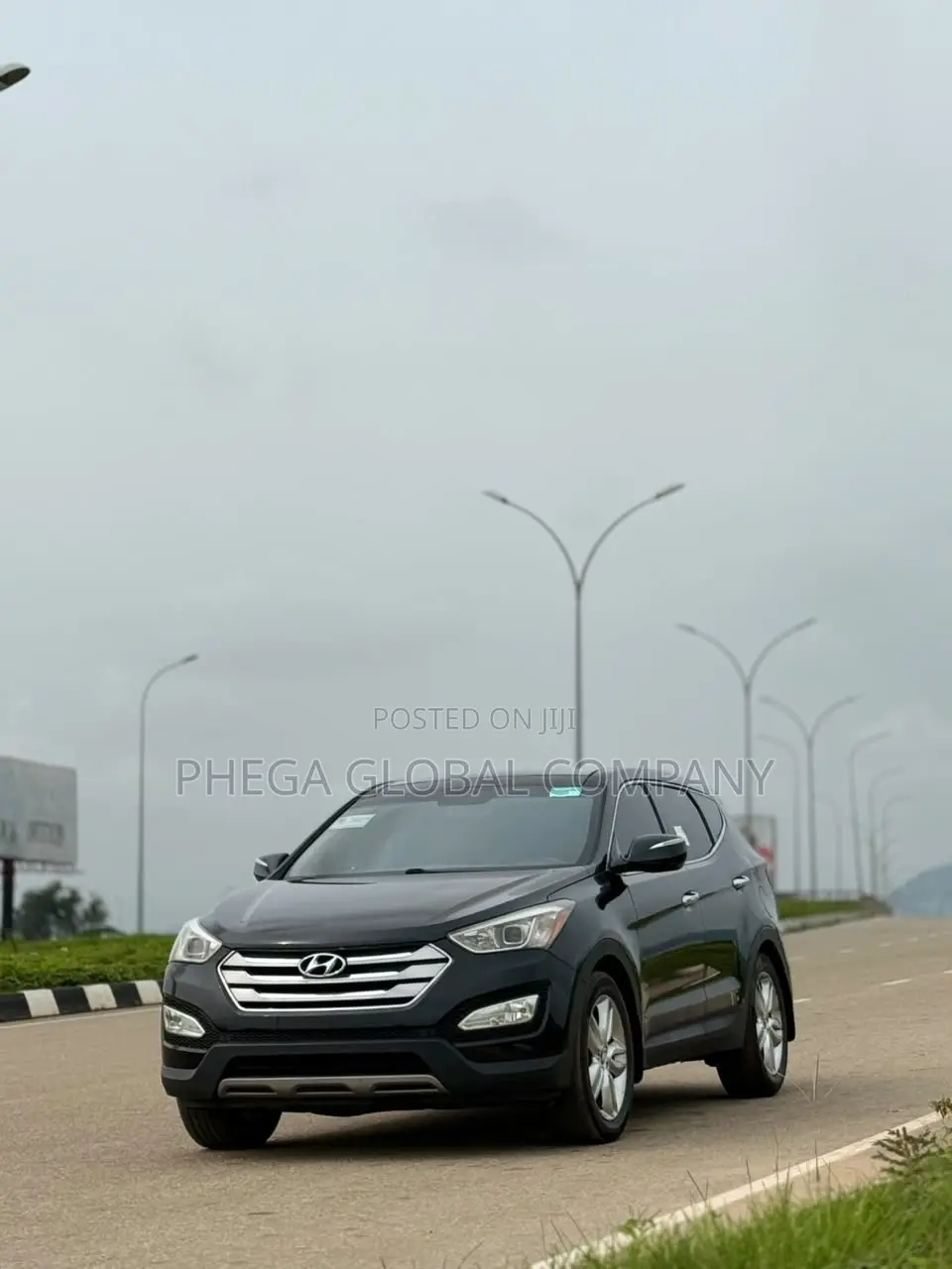 Hyundai Santa Fe Limited 4dr SUV AWD (3.3L 6cyl 6A) 2014 Black