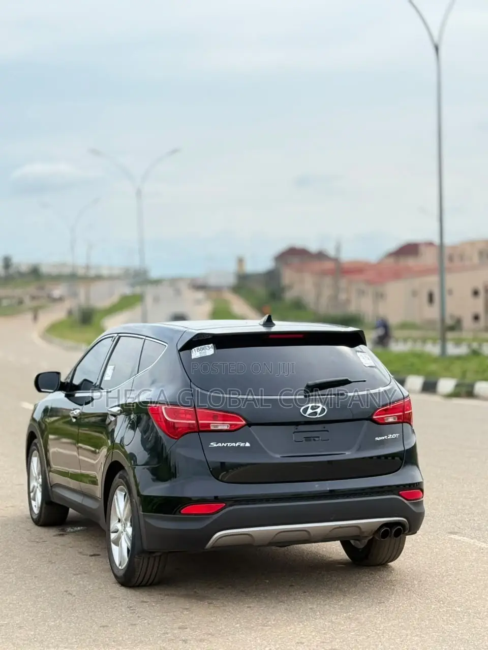 Hyundai Santa Fe Limited 4dr SUV AWD (3.3L 6cyl 6A) 2014 Black