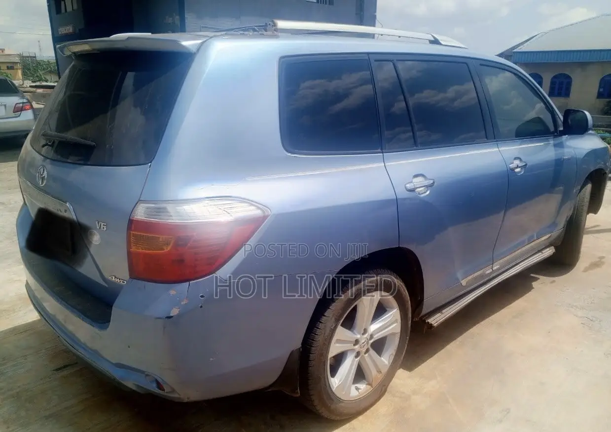 Toyota Highlander Limited 4x4 2009 Blue