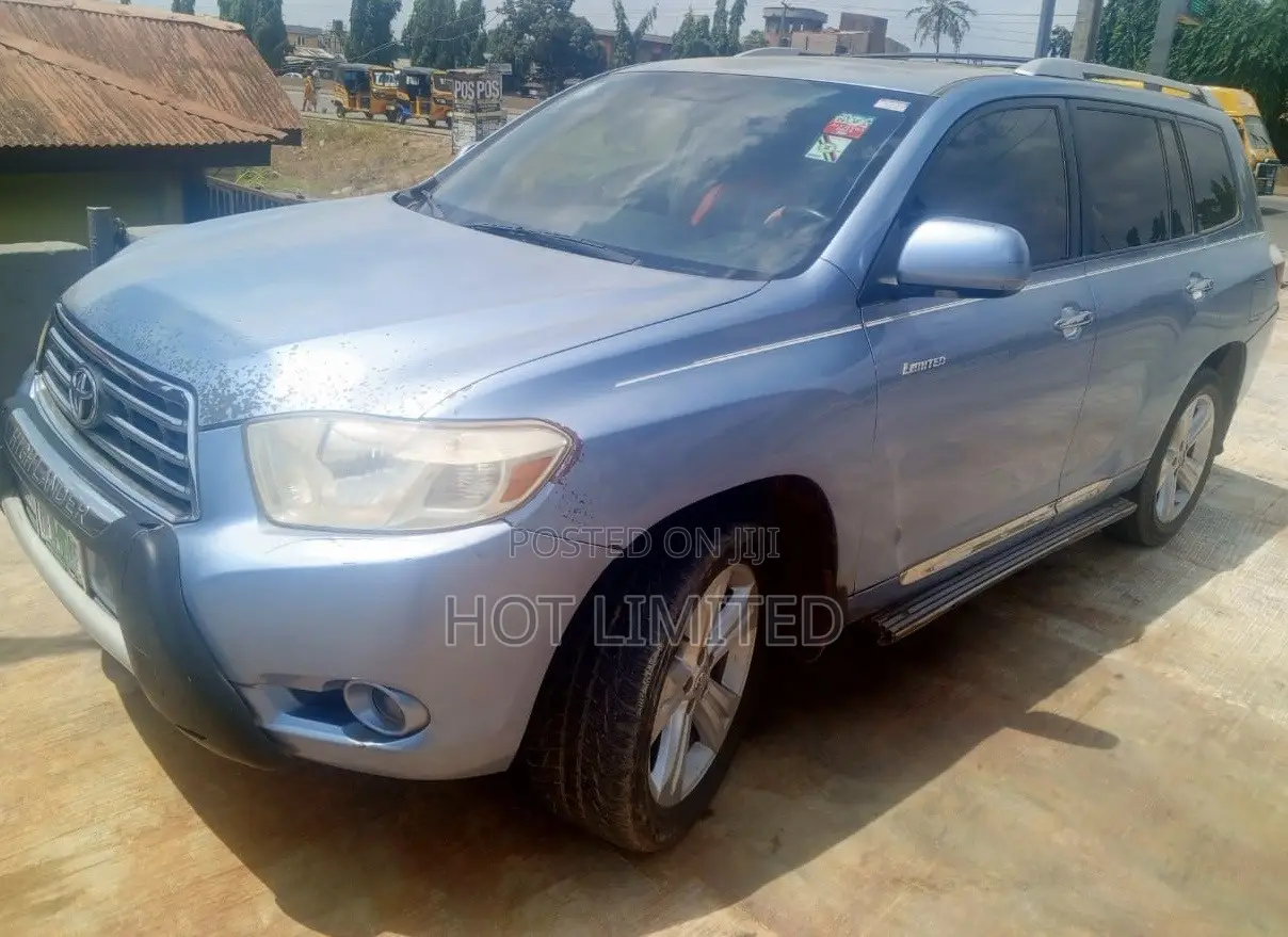 Toyota Highlander Limited 4x4 2009 Blue