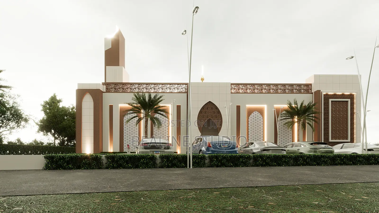 Modern Mosque Design Construction