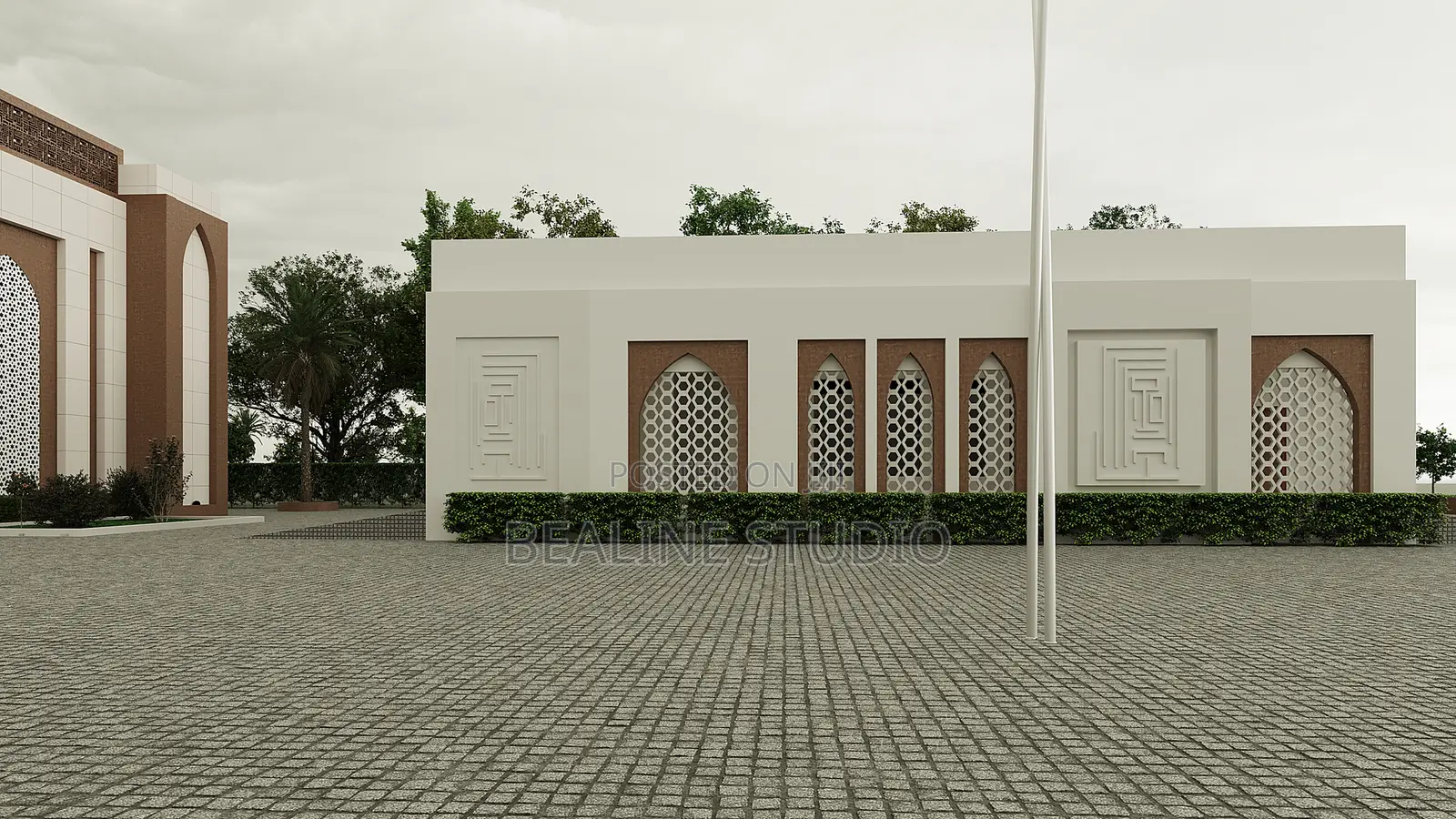 Modern Mosque Design Construction