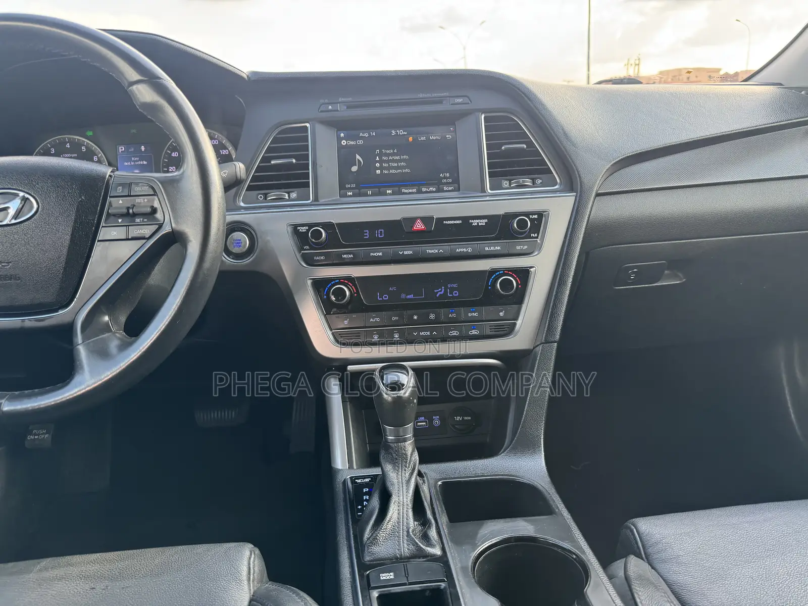 Hyundai Sonata Sport Sedan FWD (2.4L 4cyl 6A) 2016 Black