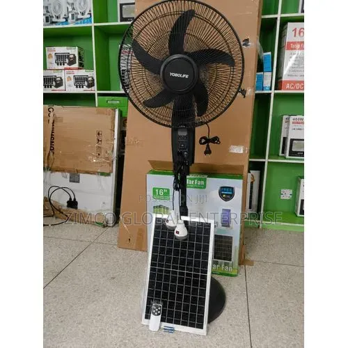 18 Inches TTCC Solar Standing Fan