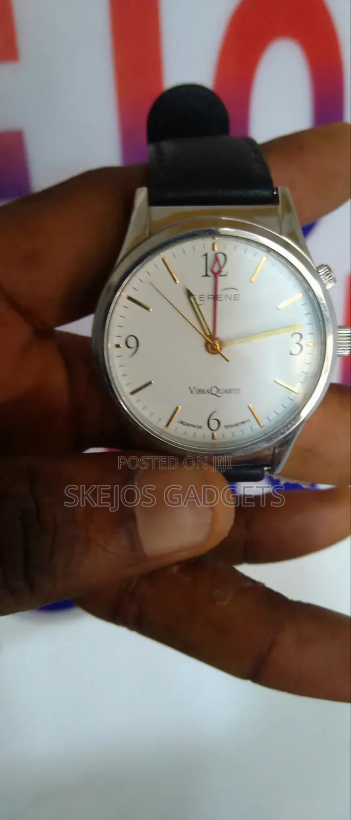 Serene Vibrating Alarm Dress Watch