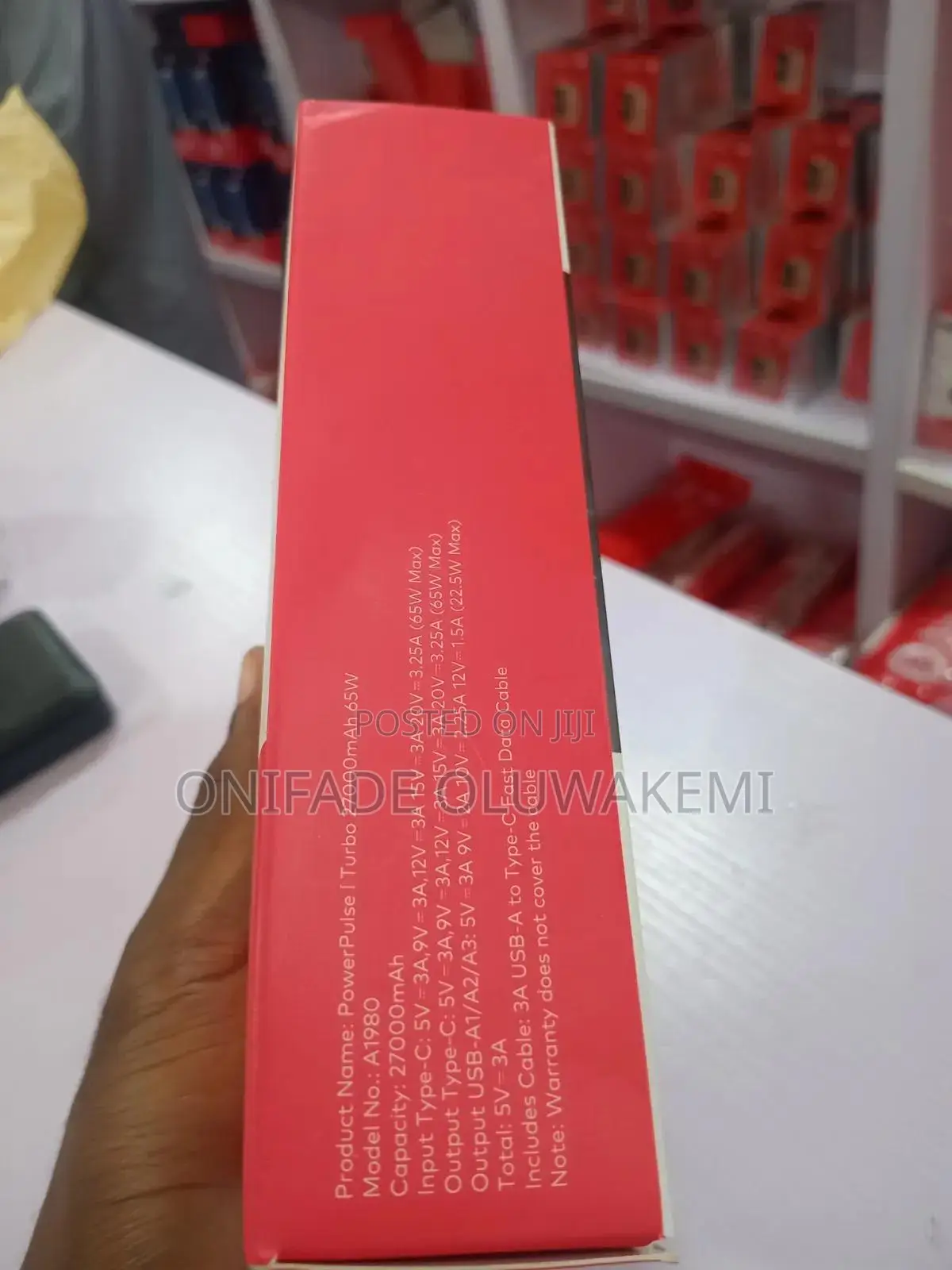27,000mAh 65W Itel Power Bank A1980