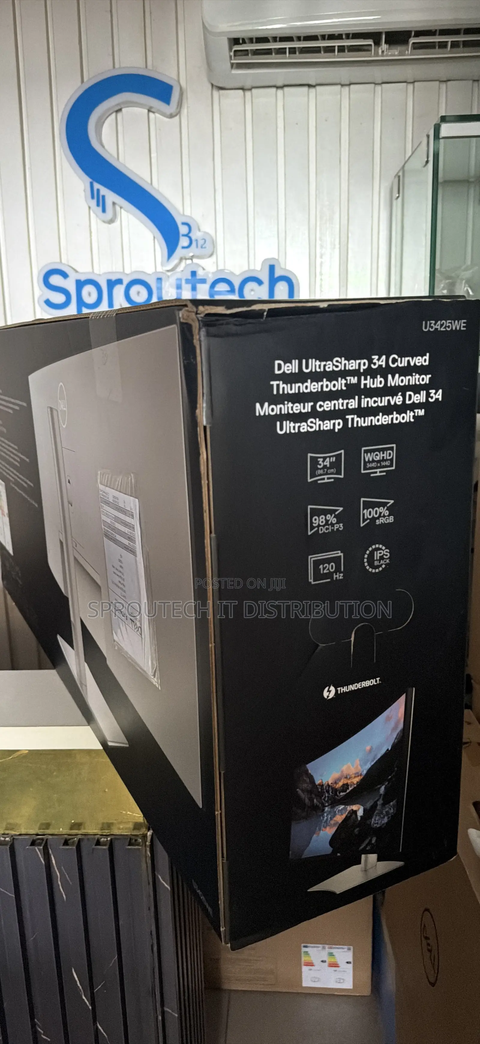 Dell UltraSharp 34 Curved Thunderbolt Hub Monitor – U3425WE