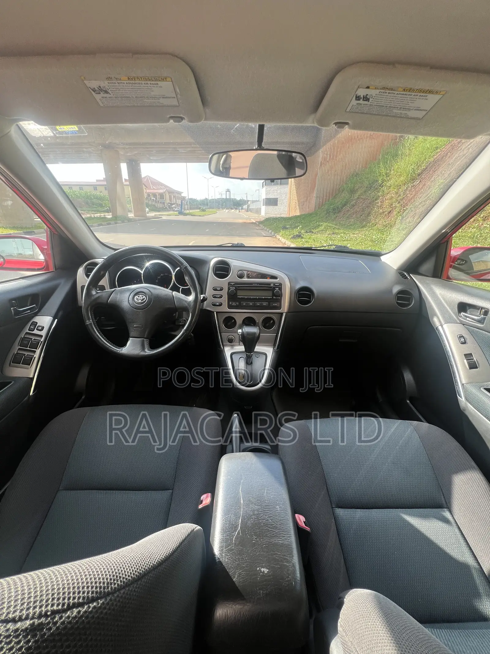 Toyota Matrix XR Hatchback FWD (1.8L 4cyl 4A) 2007 Red