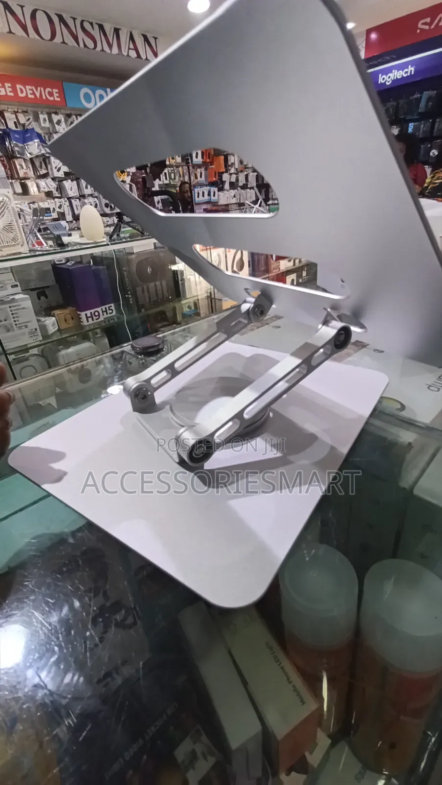 QLT Choice Laptop Stand 360° Rotating Adjustable Aluminum Laptop Stand