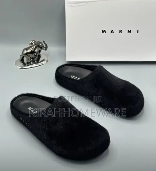 Marni Suade Slippers