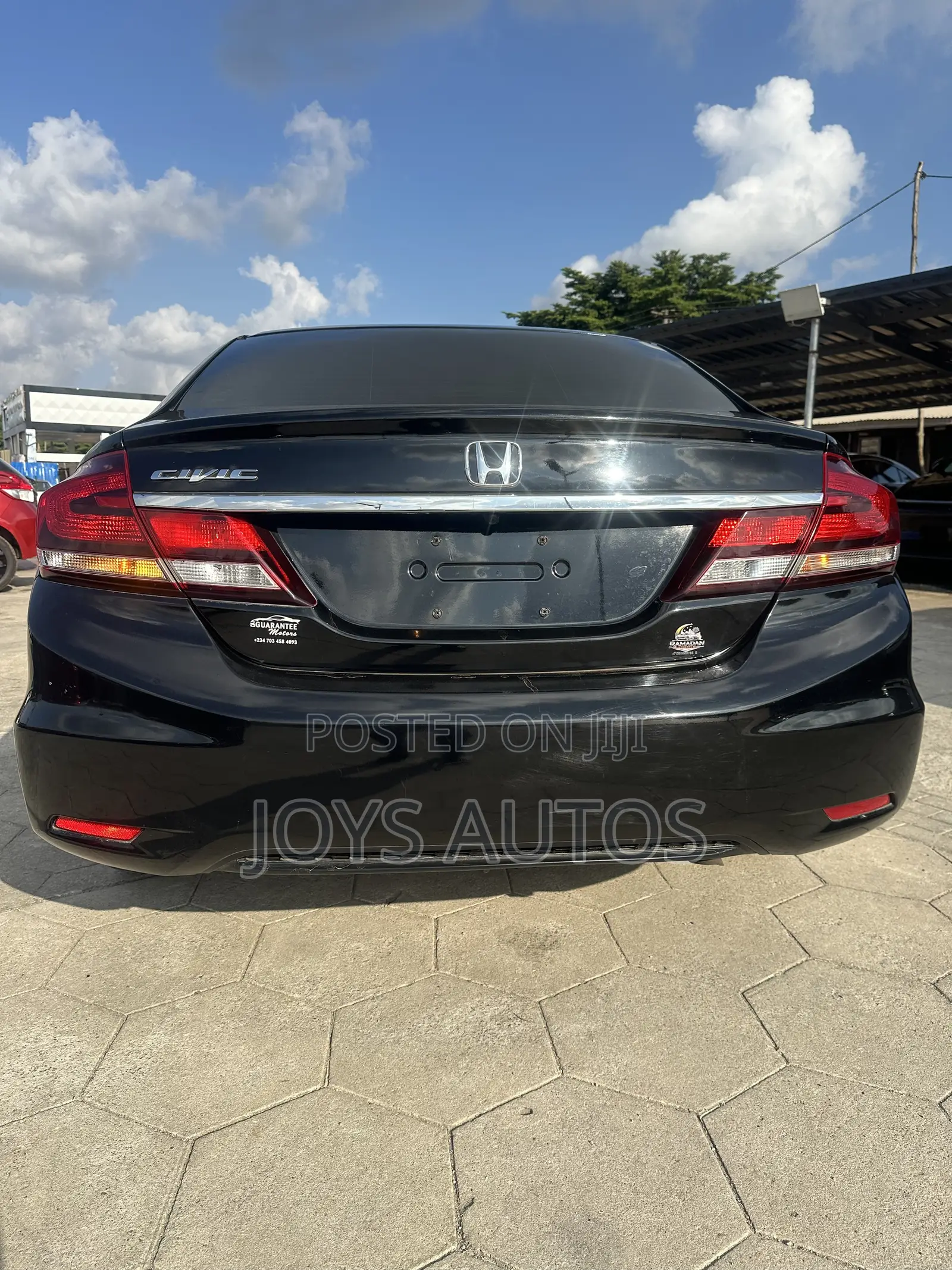 Honda Civic HF 4dr Sedan (1.8L 4cyl CVT) 2014 Black