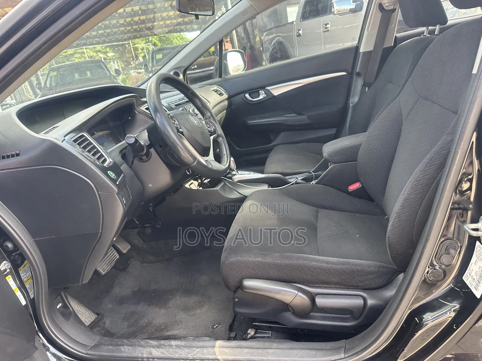 Honda Civic HF 4dr Sedan (1.8L 4cyl CVT) 2014 Black