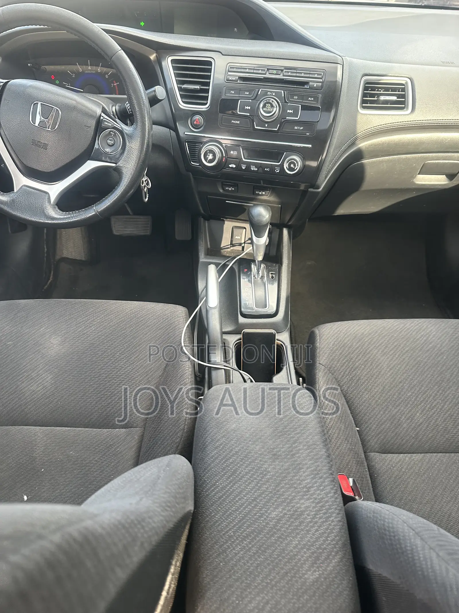 Honda Civic HF 4dr Sedan (1.8L 4cyl CVT) 2014 Black