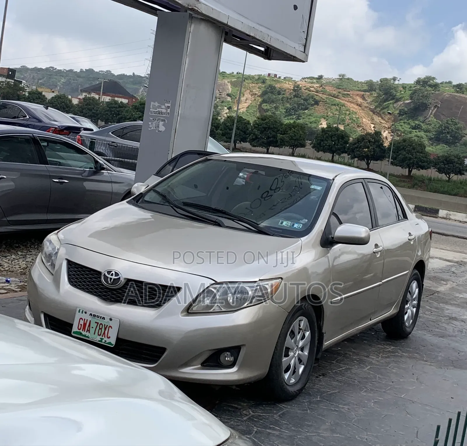 Toyota Corolla 2009 Gold