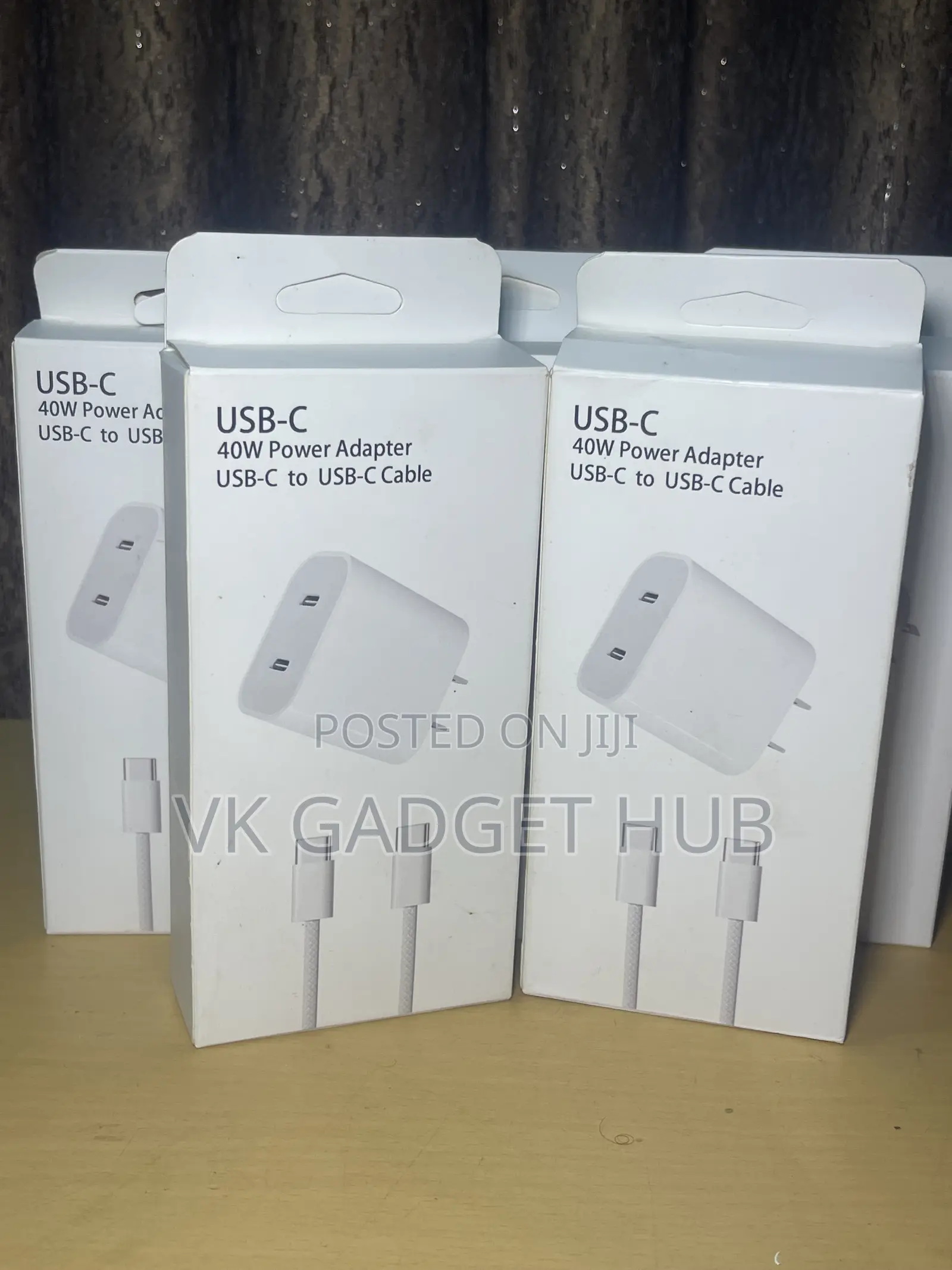 USB-C 40W Dual Port Power Adapter + USB-C Cable