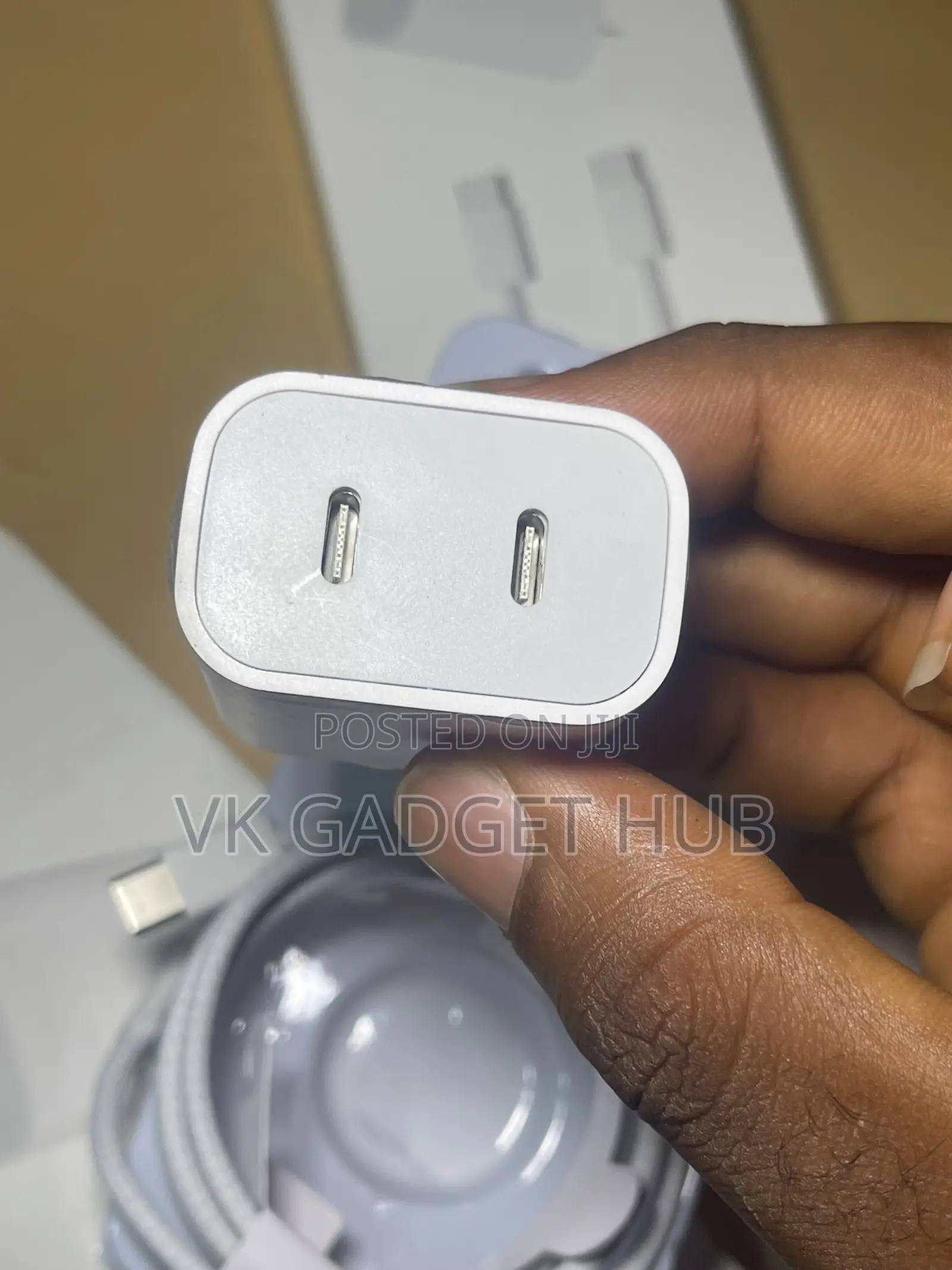 USB-C 40W Dual Port Power Adapter + USB-C Cable