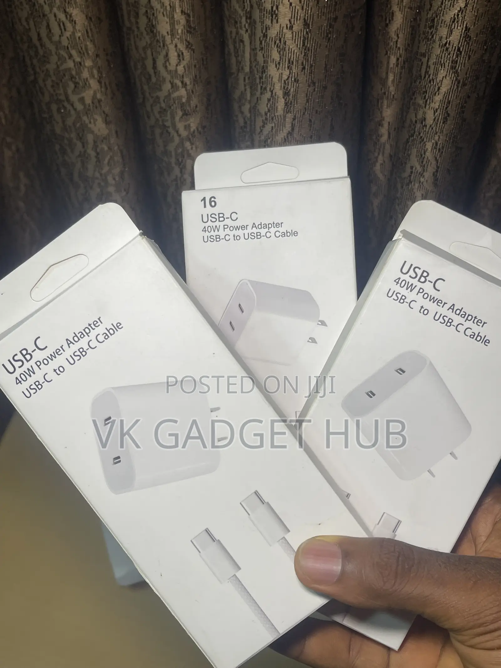 USB-C 40W Dual Port Power Adapter + USB-C Cable