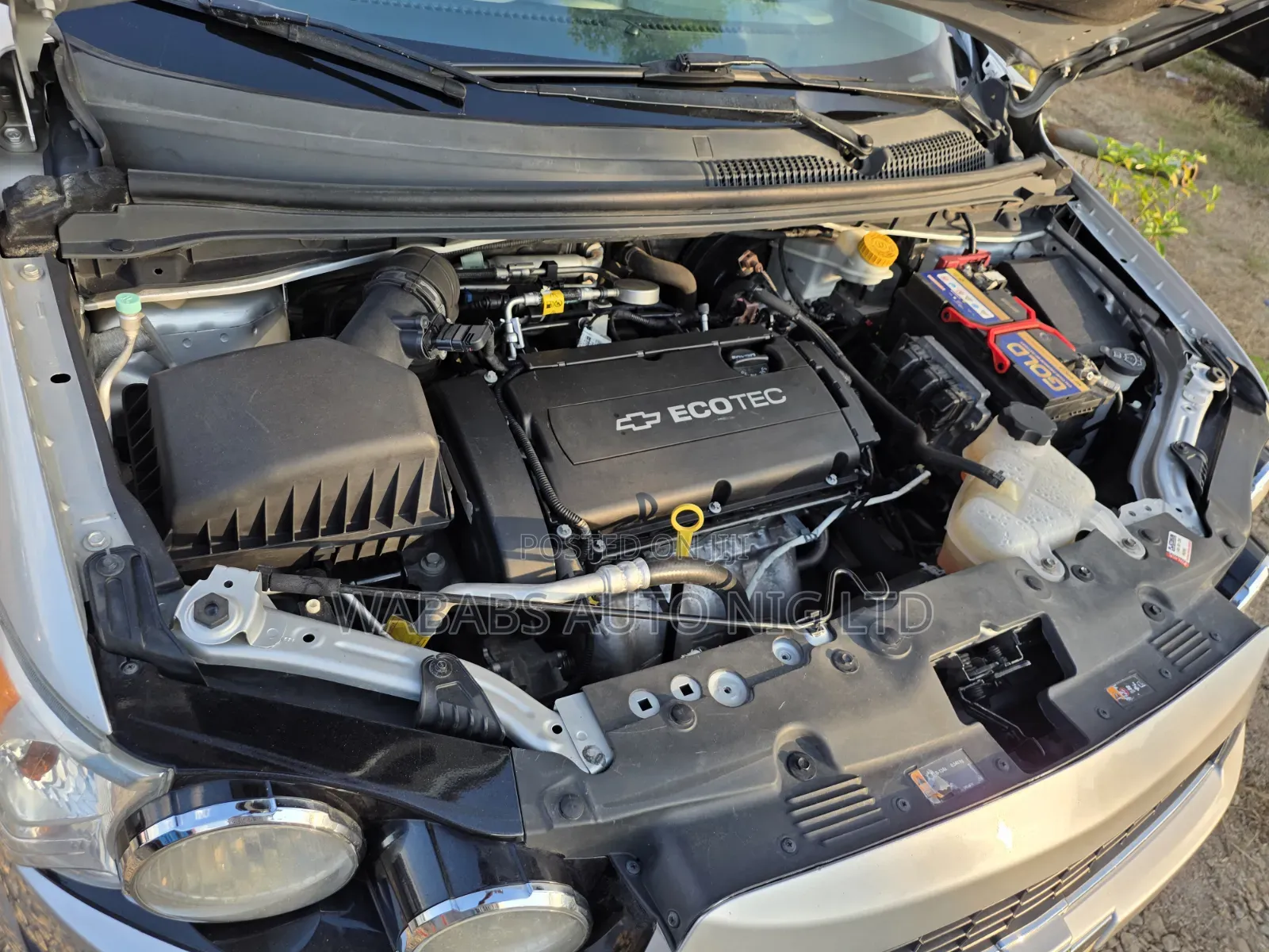 Chevrolet Sonic 2013 Silver
