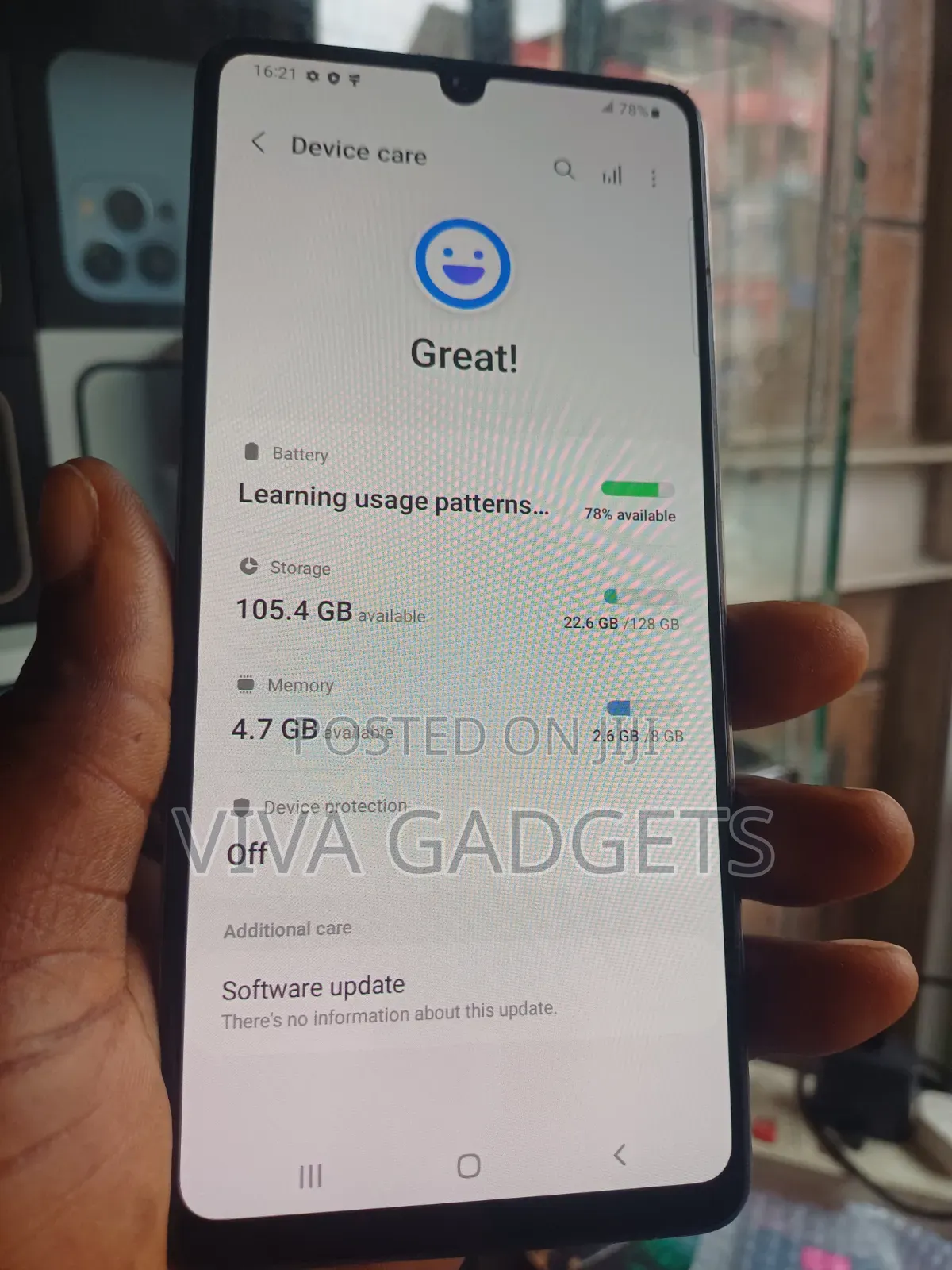 Samsung Galaxy A42 5G 128 GB White