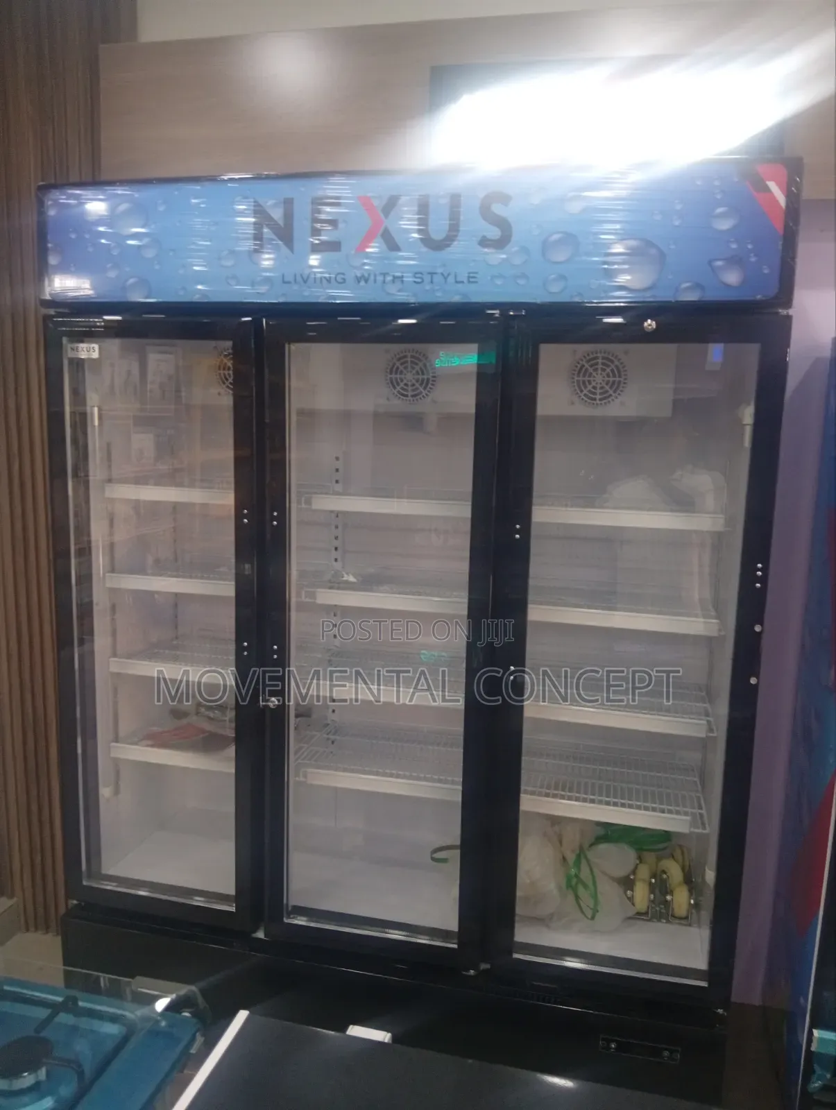 Nexus NX-861 800litre Commercial Upright Showcase Fridge and Chiller