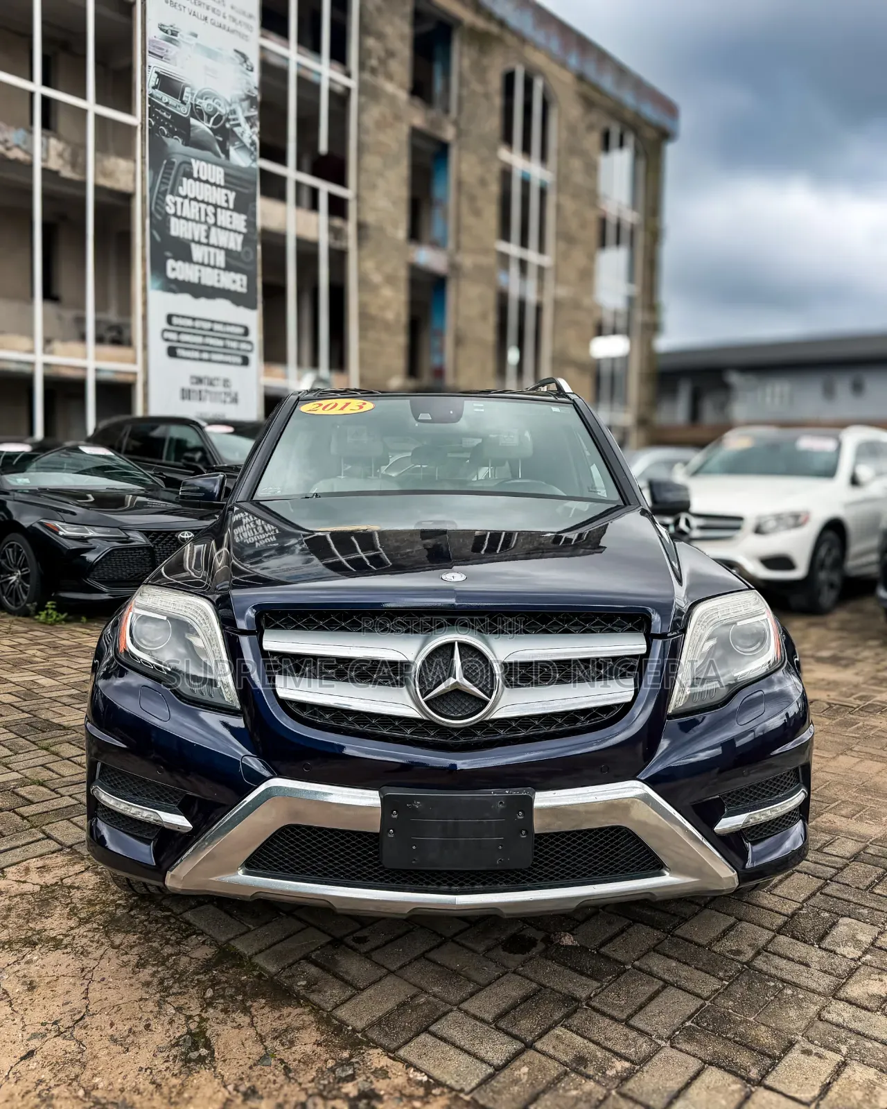 Mercedes-Benz GLK-Class 2013 Blue
