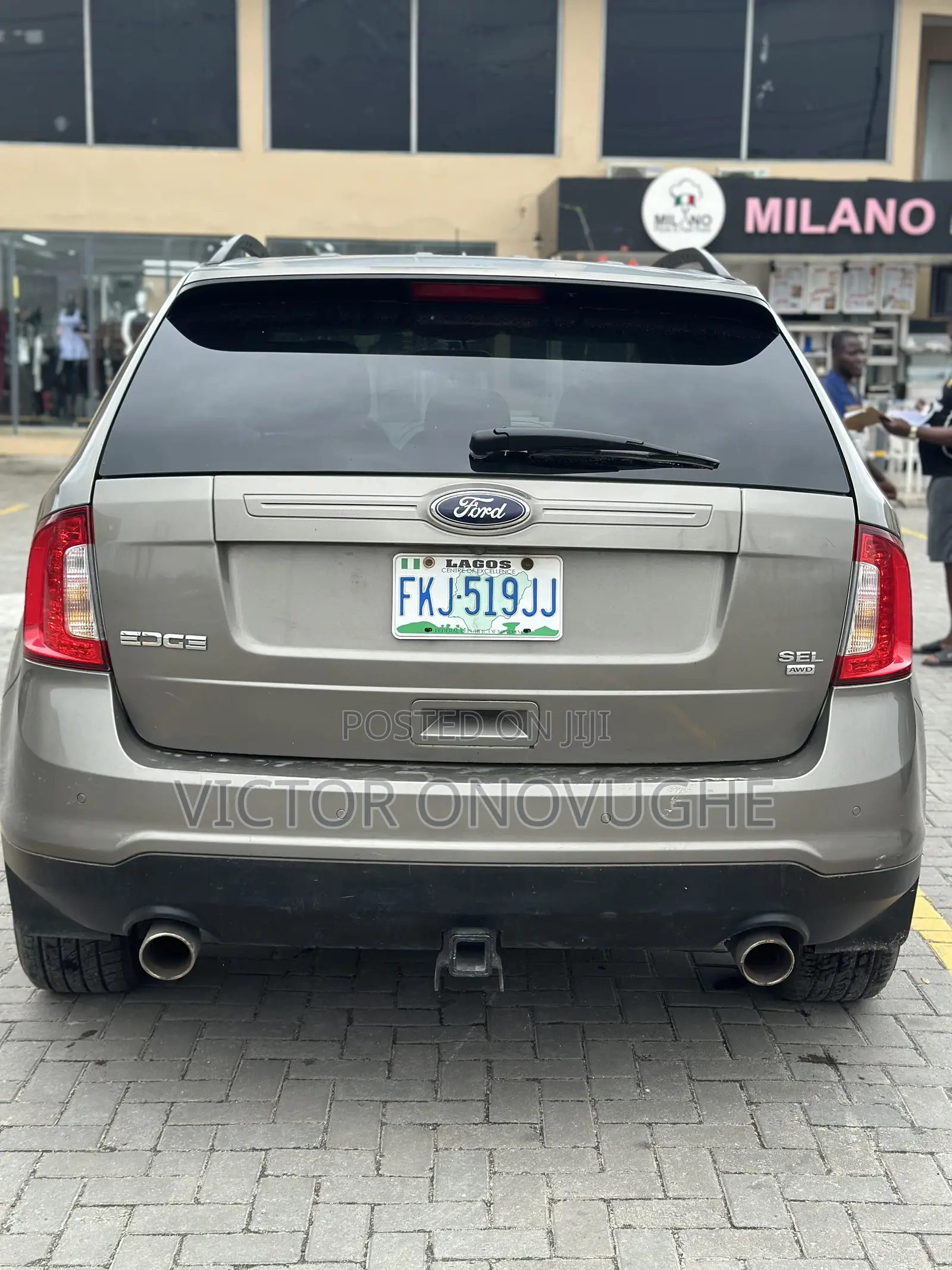 Ford Edge SEL 4dr AWD (3.5L 6cyl 6A) 2013 Gray