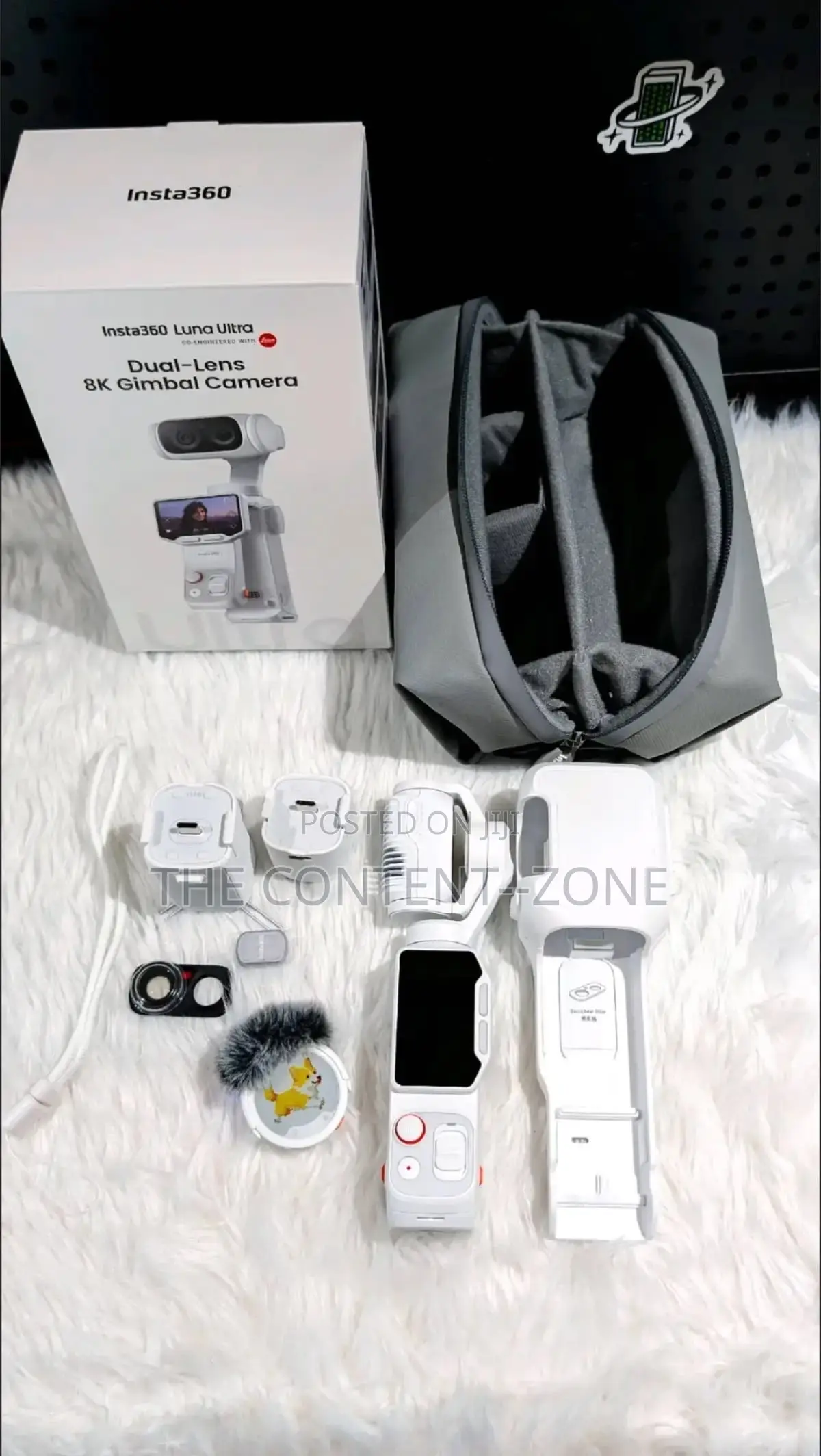 Insta360 Luna Ultra Dual Lens Vlogging Gimbal Camera