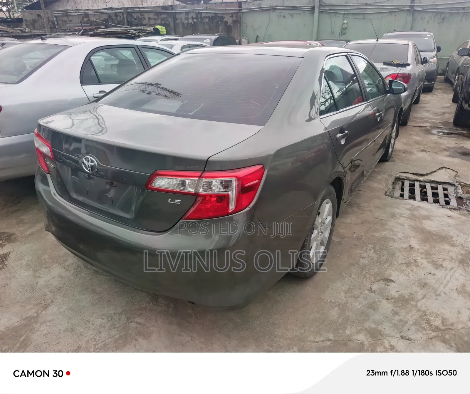 Toyota Camry 2012 Gray