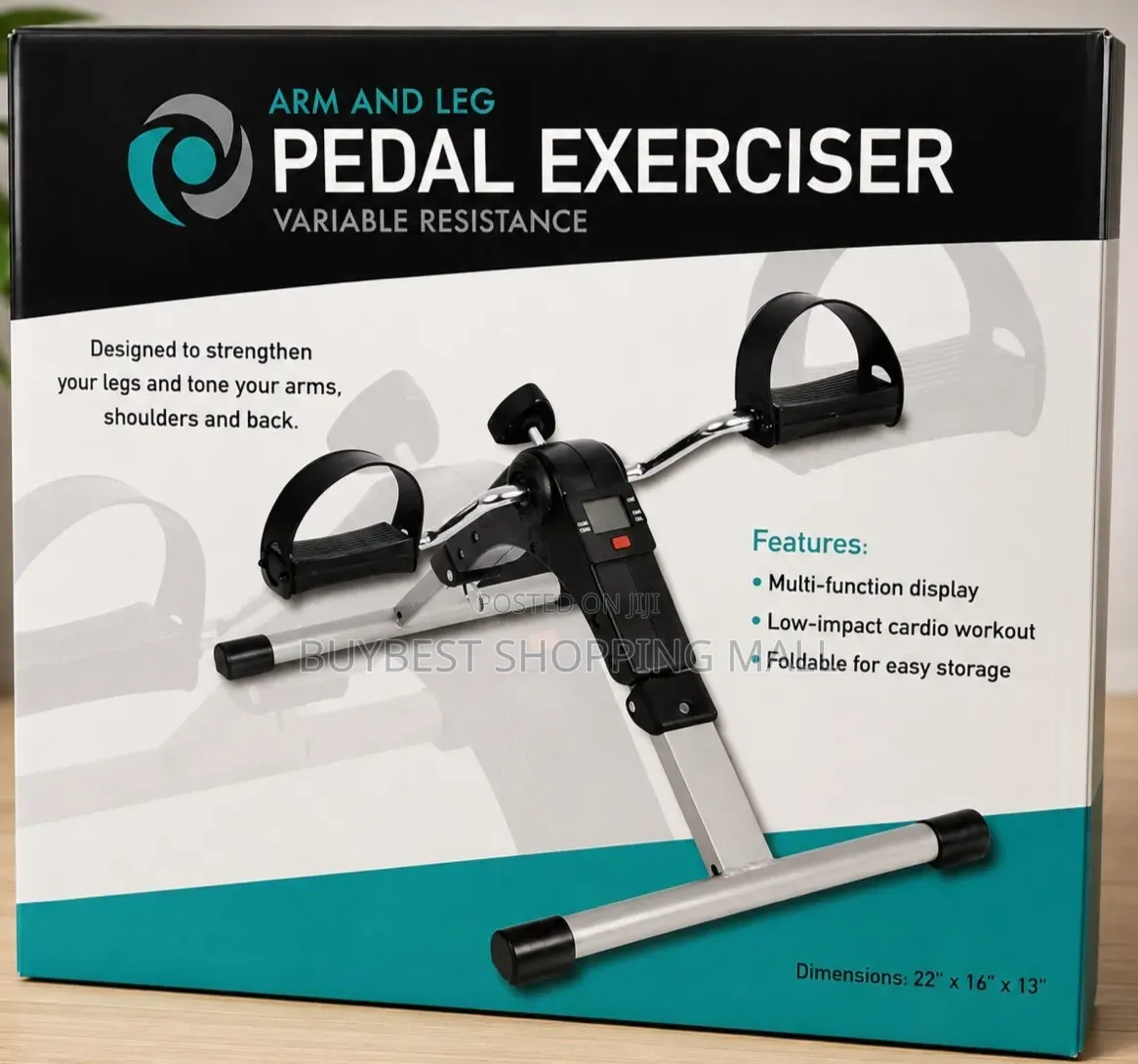 Arm and Leg Pedal Exerciser.