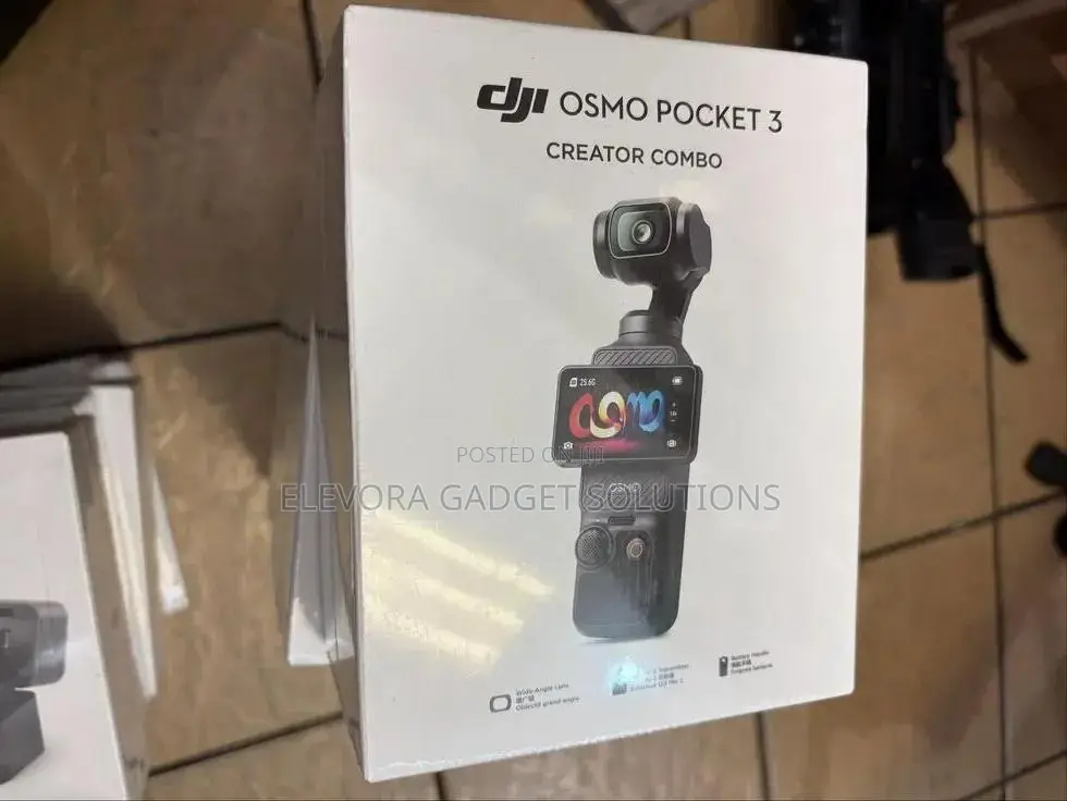 DJI Osmo Pocket 3 Creator Combo – 1-Inch CMOS | /120fps
