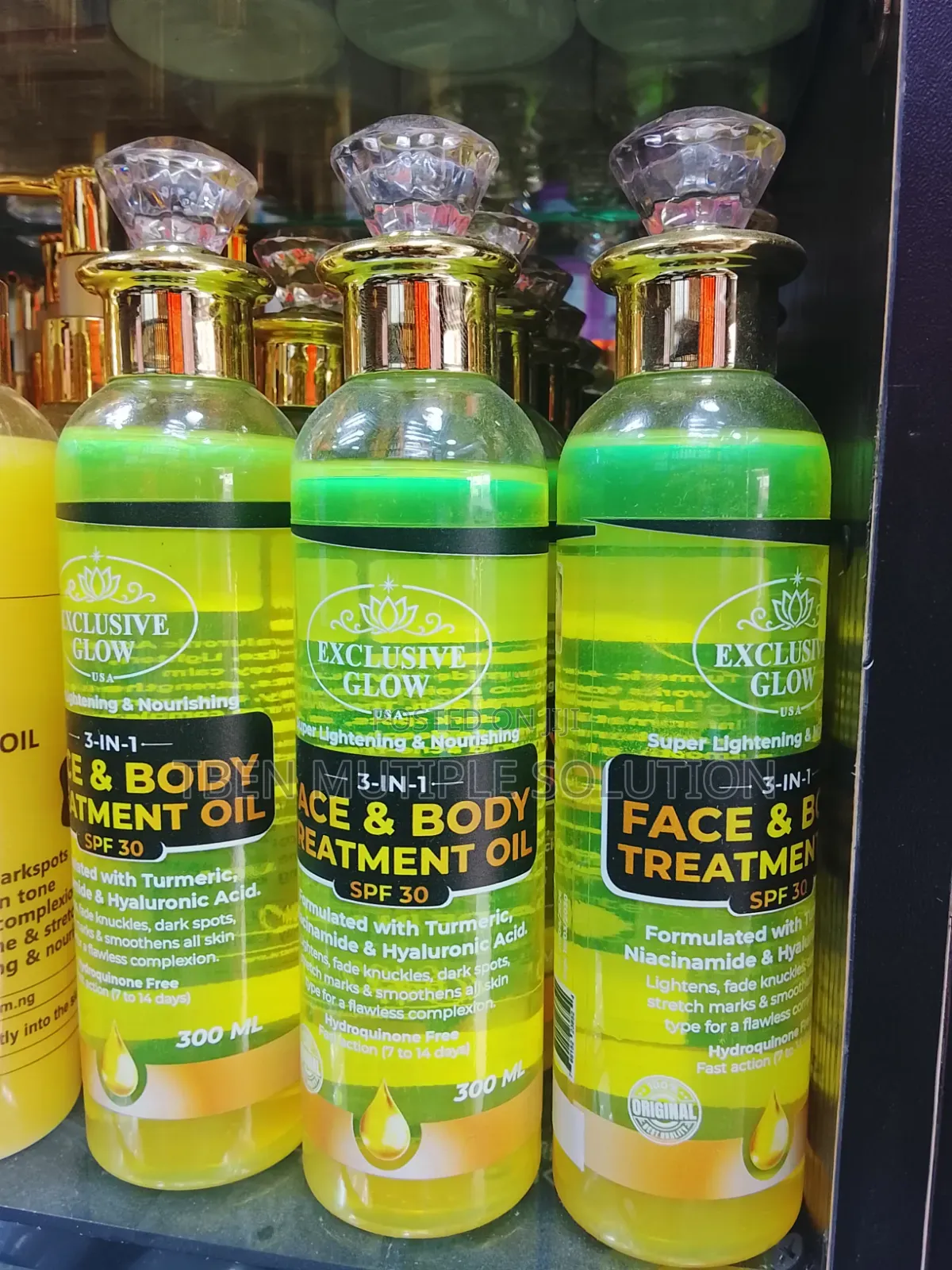 Exclusive Glow Super Lightening 3-in-1 Face Body Treatment Oil