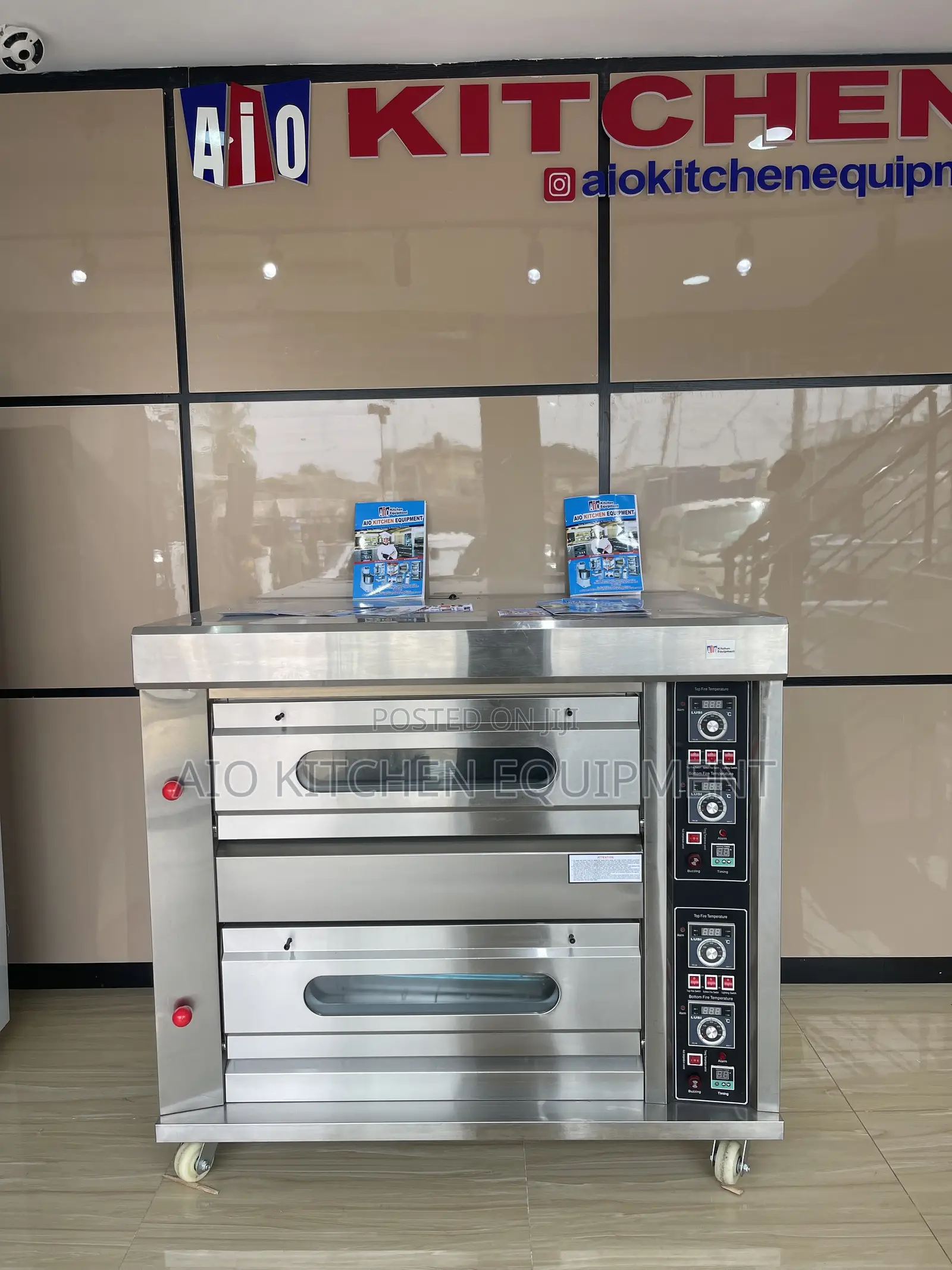 2 Deck 4tray Deck Oven