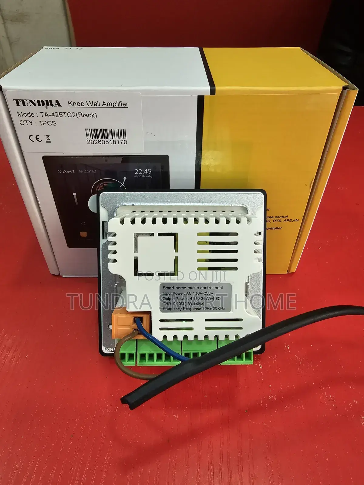 Tundra 4inches 2 Zone Wall Amplifier TA-425TC 2