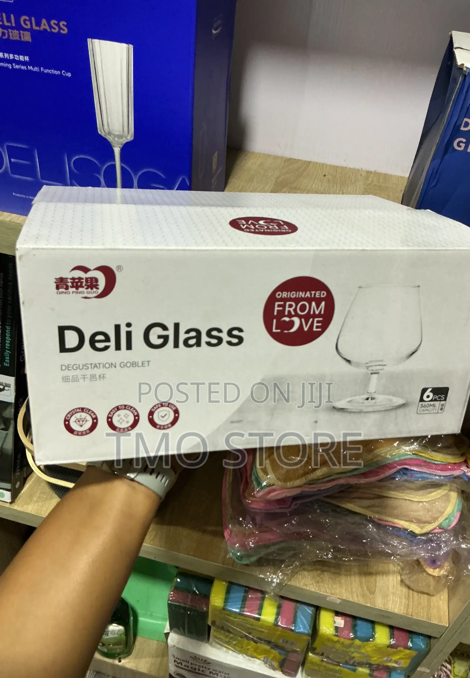 Deli Glassware, Whine Glass Cup